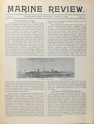 Marine Review (Cleveland, OH), 23 Mar 1893