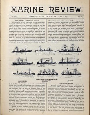 Marine Review (Cleveland, OH), 8 Jun 1893