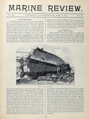 Marine Review (Cleveland, OH), 15 Jun 1893