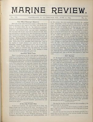 Marine Review (Cleveland, OH), 22 Jun 1893