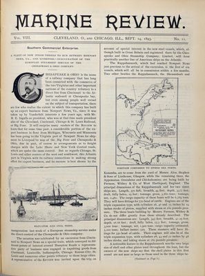 Marine Review (Cleveland, OH), 14 Sep 1893