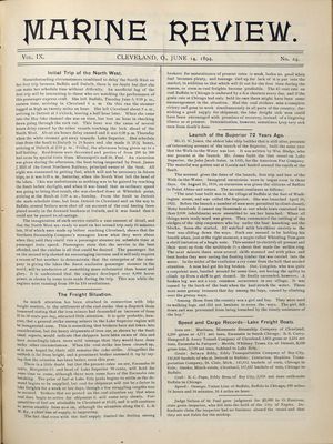 Marine Review (Cleveland, OH), 14 Jun 1894