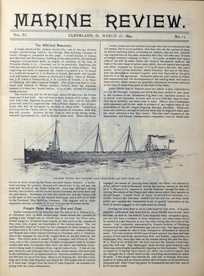 Marine Review (Cleveland, OH), 28 Mar 1895