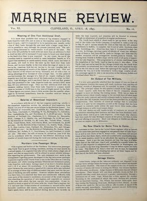 Marine Review (Cleveland, OH), 18 Apr 1895