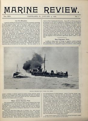 Marine Review (Cleveland, OH), 9 Jan 1896