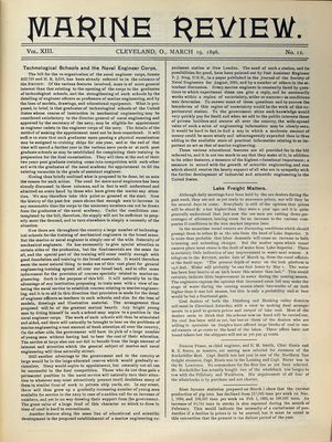 Marine Review (Cleveland, OH), 19 Mar 1896