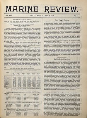 Marine Review (Cleveland, OH), 7 May 1896