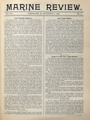 Marine Review (Cleveland, OH), 3 Sep 1896