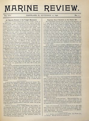 Marine Review (Cleveland, OH), 10 Sep 1896