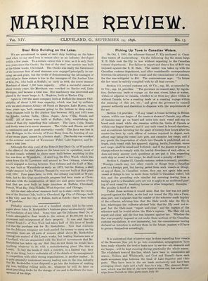 Marine Review (Cleveland, OH), 24 Sep 1896