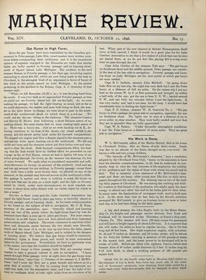 Marine Review (Cleveland, OH), 22 Oct 1896