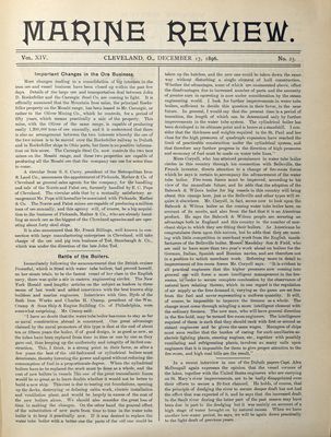 Marine Review (Cleveland, OH), 17 Dec 1896