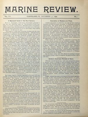 Marine Review (Cleveland, OH), 31 Dec 1896