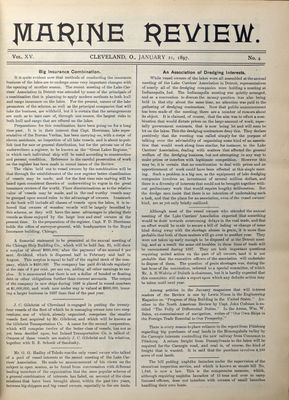 Marine Review (Cleveland, OH), 21 Jan 1897