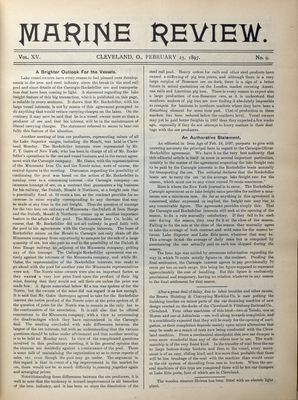 Marine Review (Cleveland, OH), 25 Feb 1897