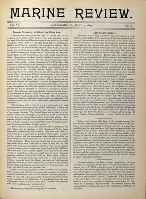 Marine Review (Cleveland, OH), 3 Jun 1897