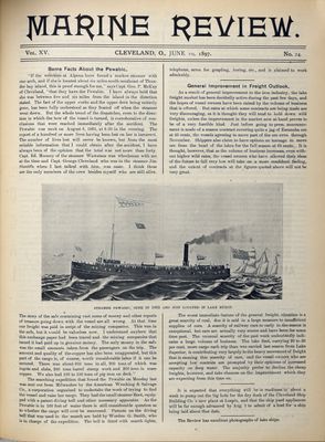 Marine Review (Cleveland, OH), 10 Jun 1897