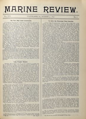 Marine Review (Cleveland, OH), 5 Aug 1897