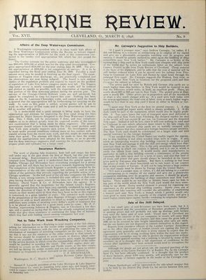 Marine Review (Cleveland, OH), 3 Mar 1898