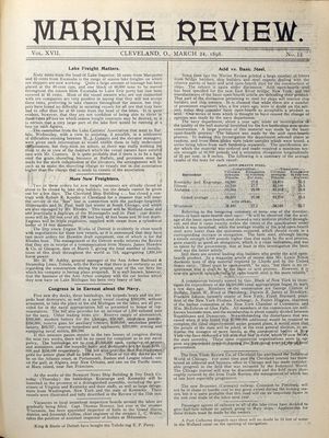 Marine Review (Cleveland, OH), 24 Mar 1898