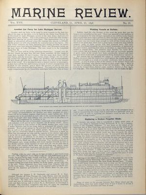 Marine Review (Cleveland, OH), 21 Apr 1898