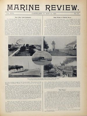 Marine Review (Cleveland, OH), 12 May 1898