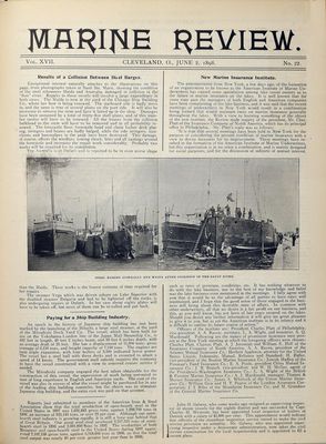 Marine Review (Cleveland, OH), 2 Jun 1898