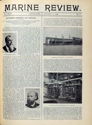 Marine Review (Cleveland, OH), 11 Aug 1898