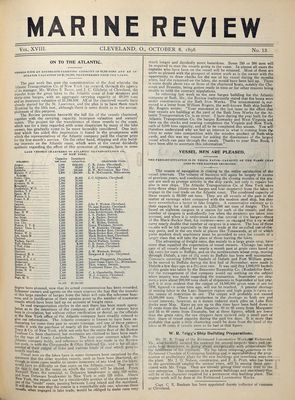 Marine Review (Cleveland, OH), 6 Oct 1898