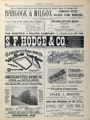 Marine Review (Cleveland, OH), 16 Mar 1899