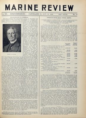 Marine Review (Cleveland, OH), 19 Oct 1899