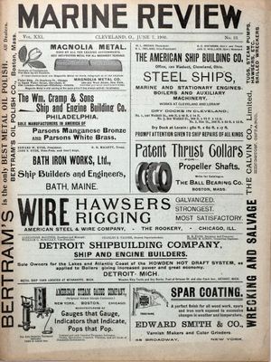 Marine Review (Cleveland, OH), 7 Jun 1900