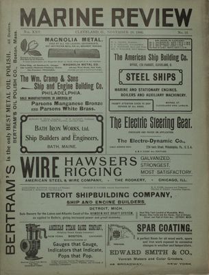 Marine Review (Cleveland, OH), 29 Nov 1900