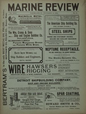 Marine Review (Cleveland, OH), 20 Dec 1900