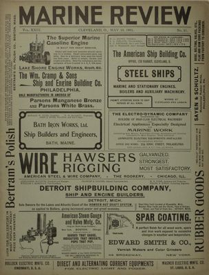 Marine Review (Cleveland, OH), 23 May 1901