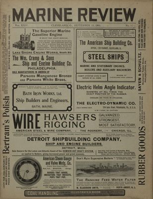 Marine Review (Cleveland, OH), 12 Sep 1901