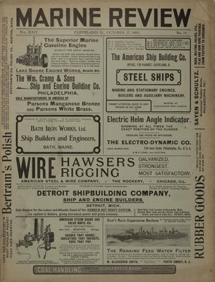 Marine Review (Cleveland, OH), 17 Oct 1901