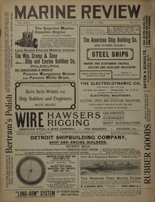 Marine Review (Cleveland, OH), 5 Dec 1901