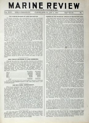 Marine Review (Cleveland, OH), 2 Jan 1902