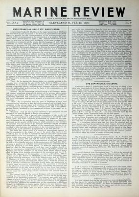 Marine Review (Cleveland, OH), 13 Feb 1902