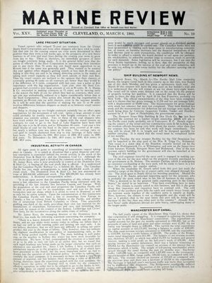 Marine Review (Cleveland, OH), 6 Mar 1902