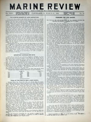 Marine Review (Cleveland, OH), 27 Mar 1902