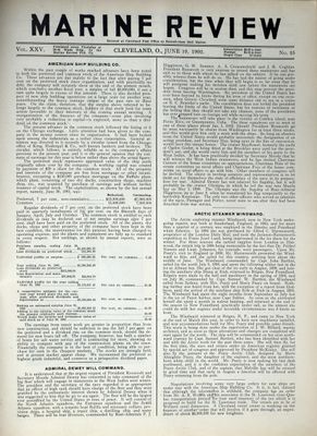 Marine Review (Cleveland, OH), 19 Jun 1902