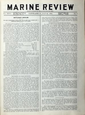 Marine Review (Cleveland, OH), 31 Jul 1902