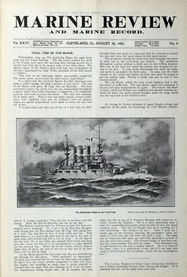 Marine Review (Cleveland, OH), 28 Aug 1902