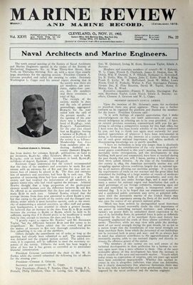 Marine Review (Cleveland, OH), 27 Nov 1902