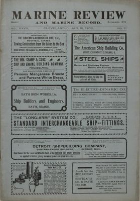 Marine Review (Cleveland, OH), 15 Jan 1903