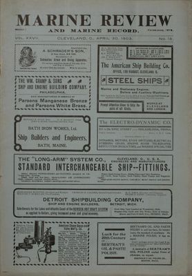 Marine Review (Cleveland, OH), 30 Apr 1903