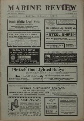 Marine Review (Cleveland, OH), 14 Jan 1904