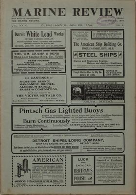 Marine Review (Cleveland, OH), 28 Jan 1904